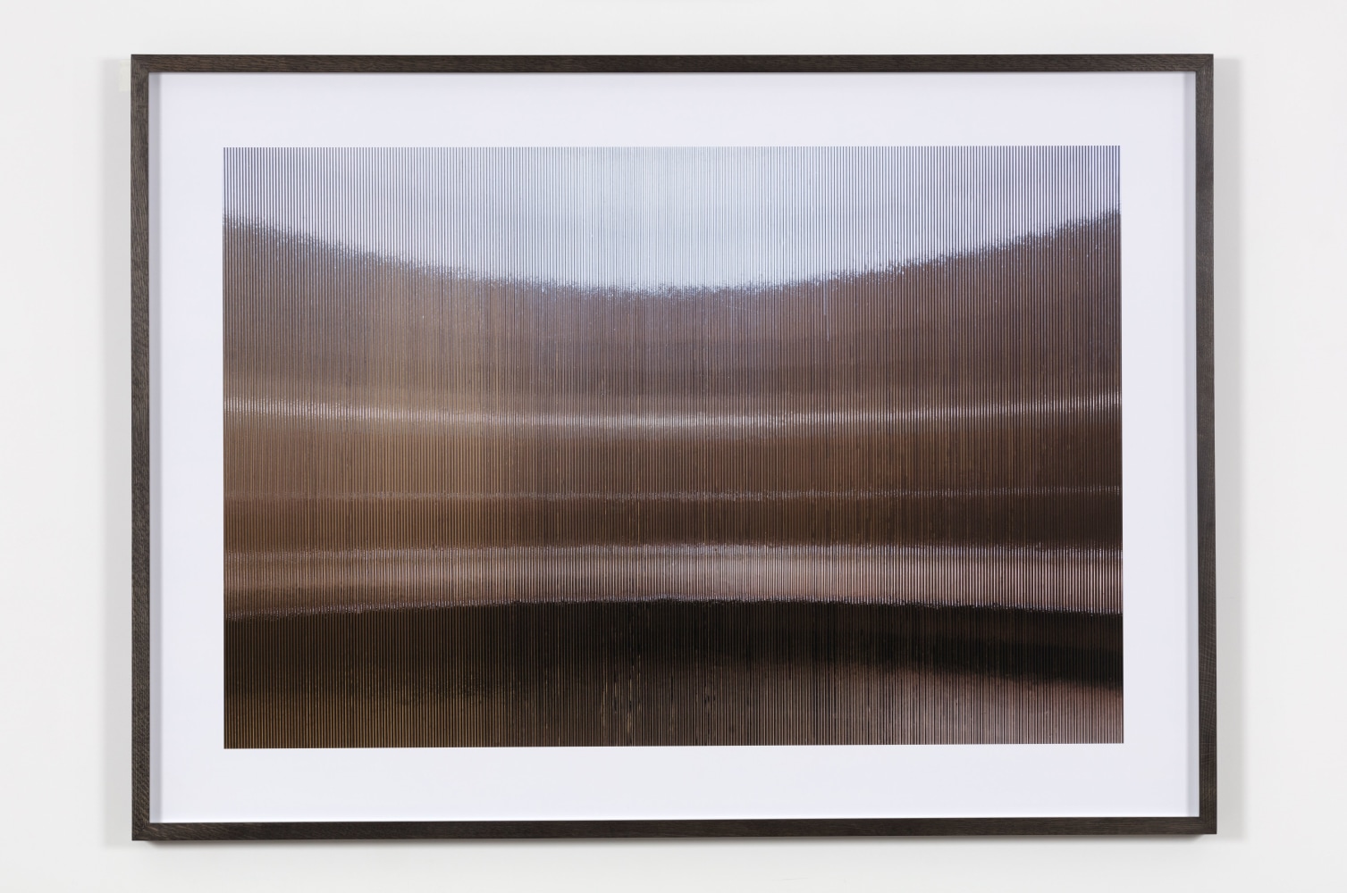 Carey Young Judge's Bench II, 2017 digital c-type photograph 43 1/2 x 60 x 2 in. (110.5 x 152.4 x 5.1 cm)