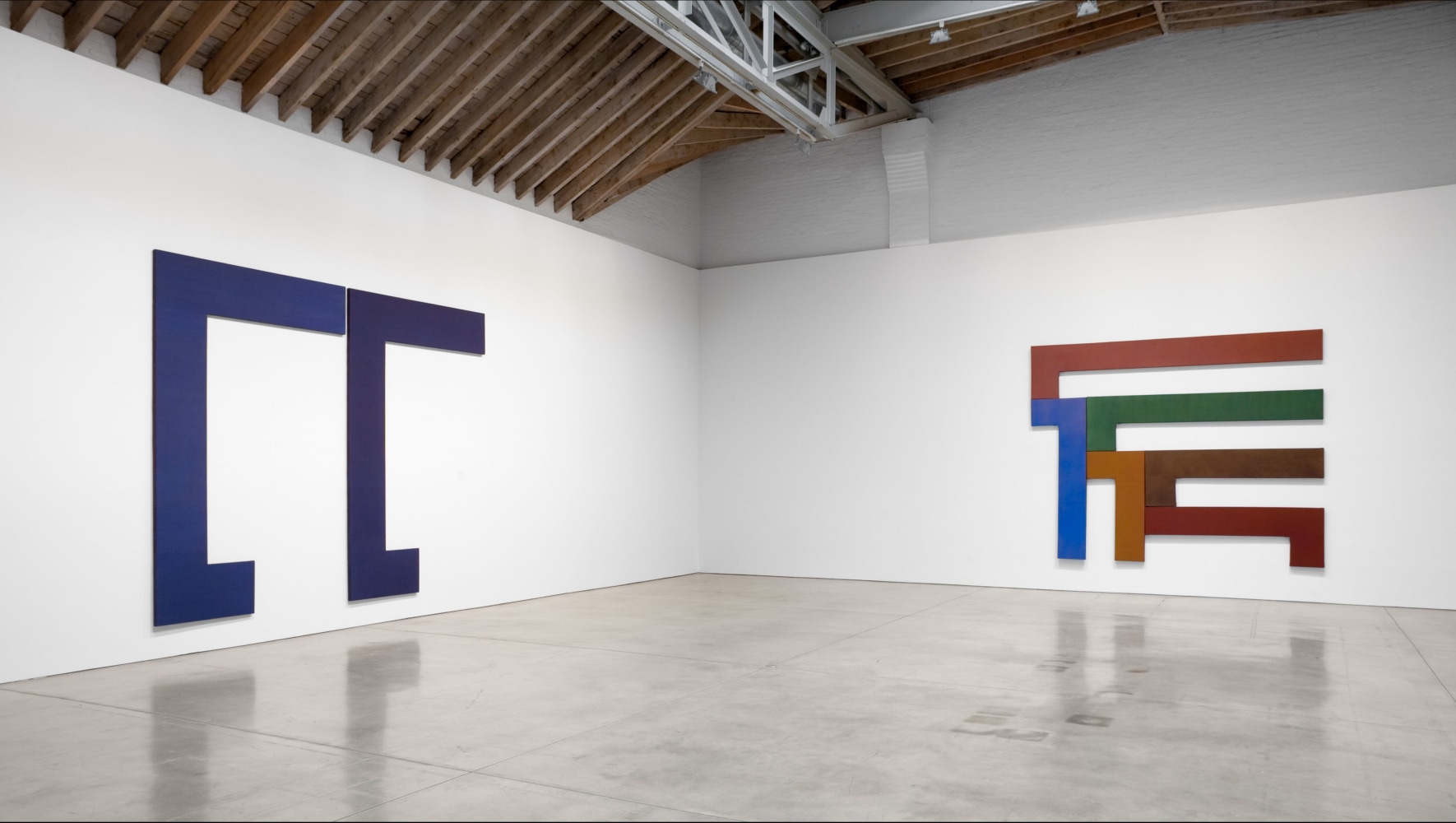 Installation view, David Novros, Paula Cooper Gallery, 534 W. 21st Street, New York. September 1 - 26, 2009. © 2025 David Novros / Artists Rights Society (ARS), New York. Courtesy Paula Cooper Gallery, New York.