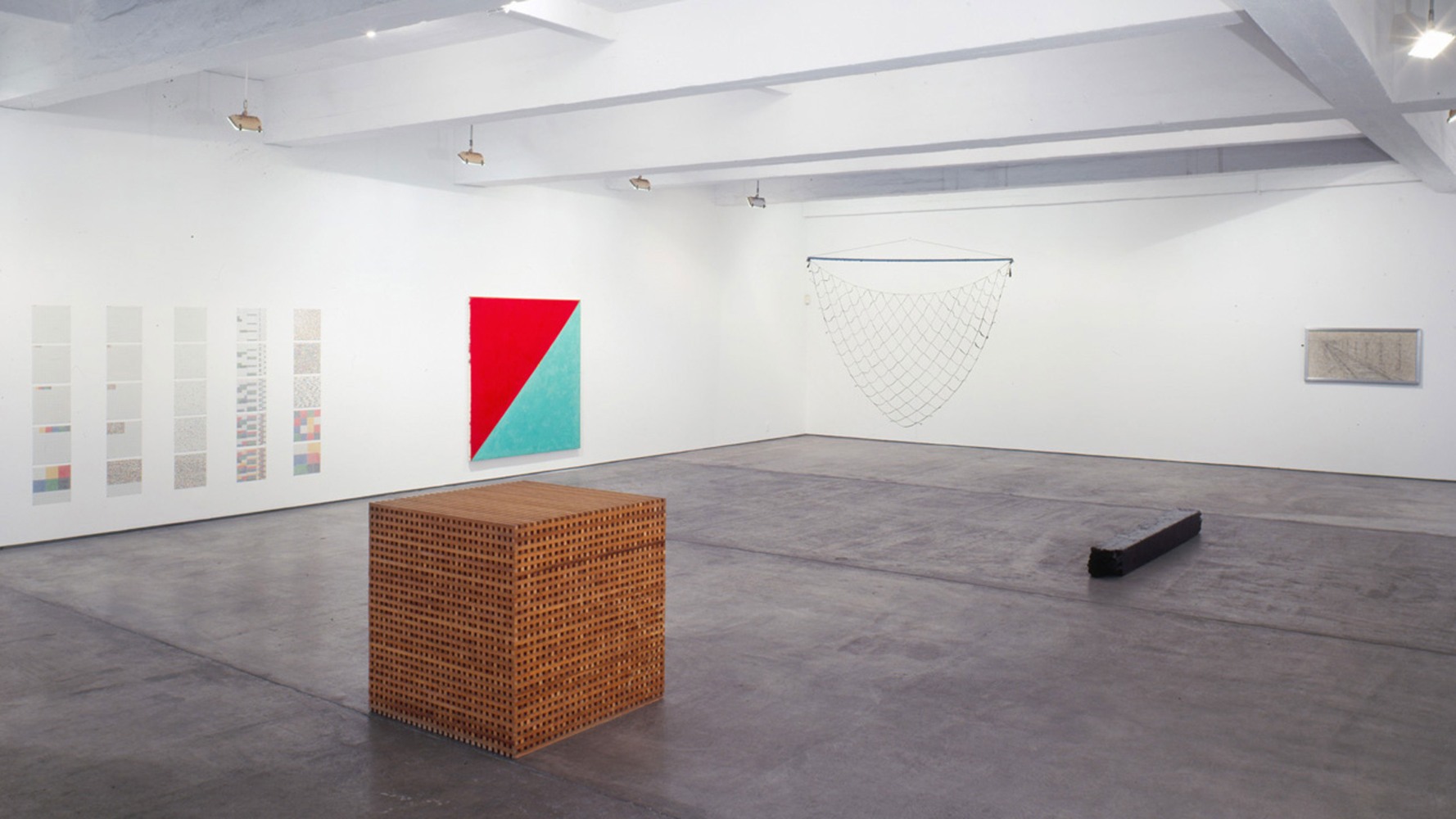 Installation view, 1970-1975, Paula Cooper Gallery, 521 W 21st Street, New York. November 9 - December 2, 2006.
