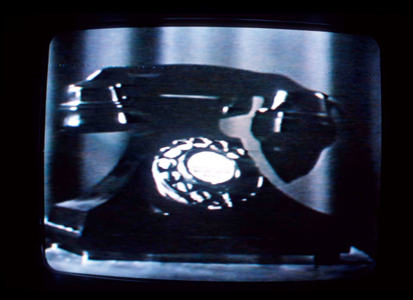 Christian Marclay Telephones, (video still), 1995 video (DVD) running time 7:30 minutes