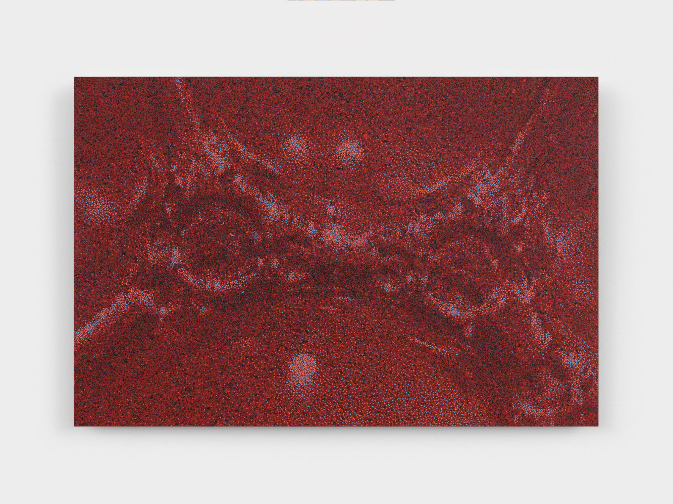 Tauba Auerbach 
Foam, 2023
acrylic on dibond
16 x 24 x 1 in. (40.6 x 61 x 2.5 cm)