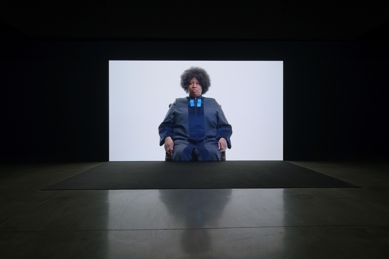 Carey Young Appearance, 2023 single-channel HD video (from 4K); 16:9 format, color, silent duration: 49 minutes, 30 seconds