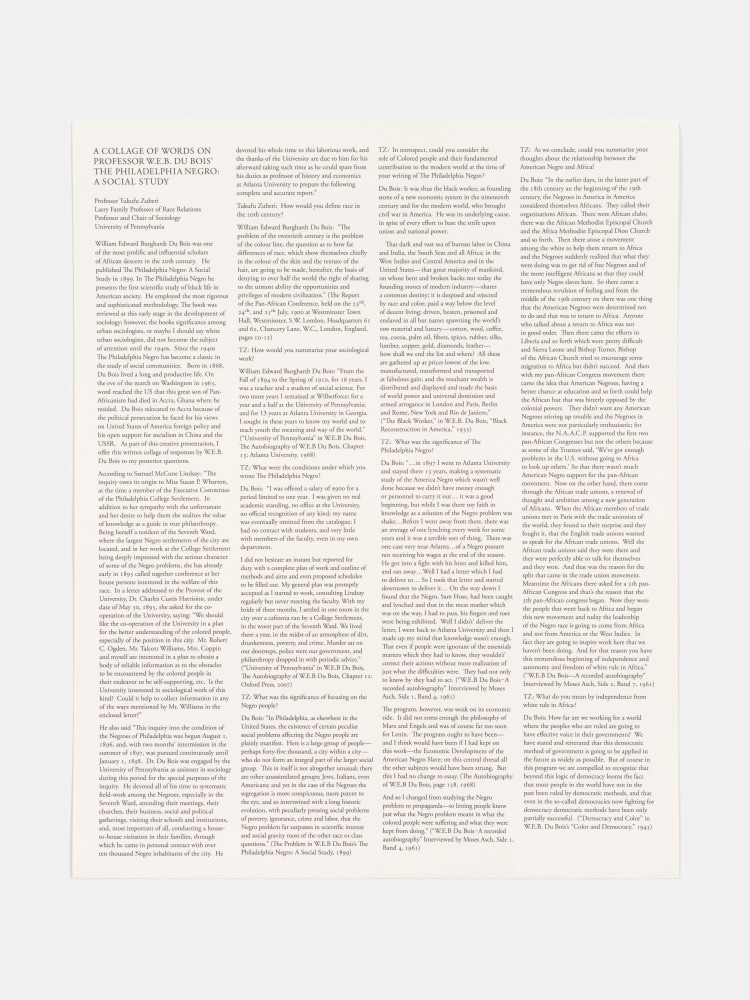 Terry Adkins The Philadelphia Negro Reconsidered (detail), 2012 portfolio of 18 silkscreen prints on paper and 2 text pages paper: 20 x 16 in. (53.3 x 43.2 cm)