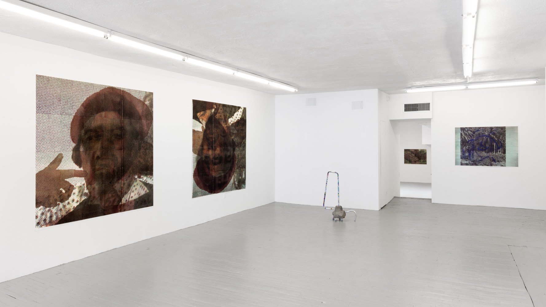 Installation view, Justin Matherly, April 19 – May 29, 2014