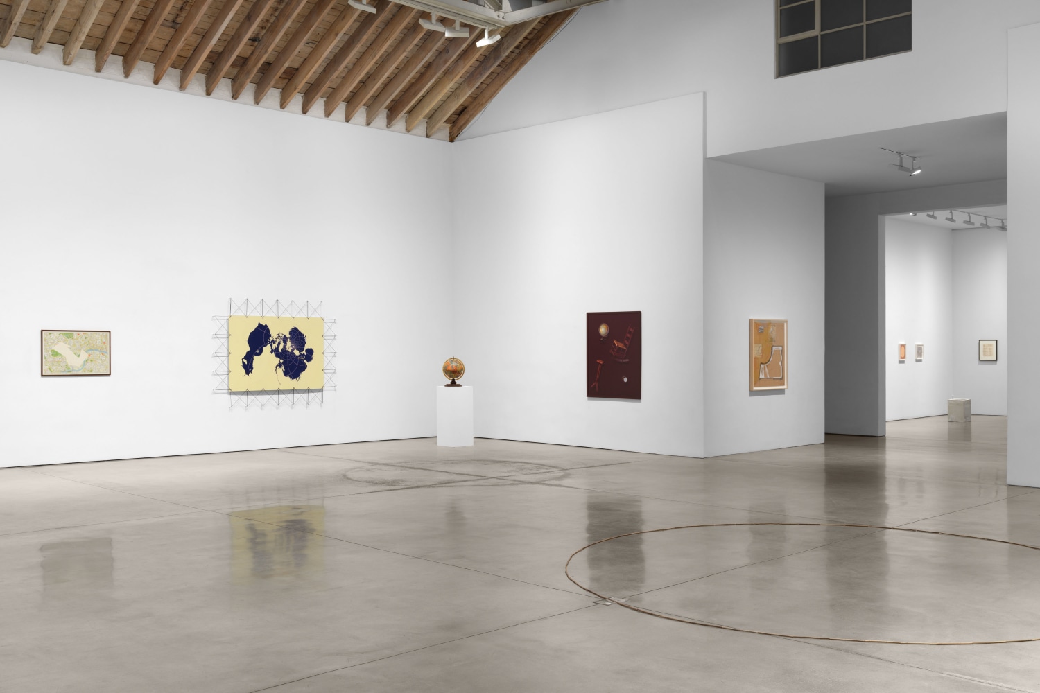 Installation view, Borderline: A Group Exhibition, Paula Cooper Gallery, New York, July 8 – August 8, 2025. Courtesy Paula Cooper Gallery, New York. Photo: Steven Probert