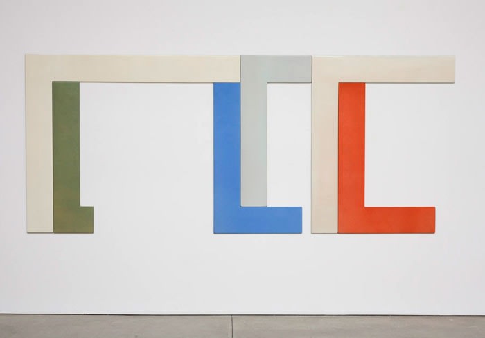 David Novrus "Untitled" 1969 Lacquer on fiberglass 72 x 156 in.