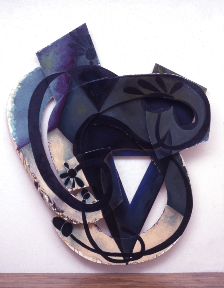 Elizabeth Murray &quot;Gga&quot; 1984 Oil on canvas 115 x 96&quot;