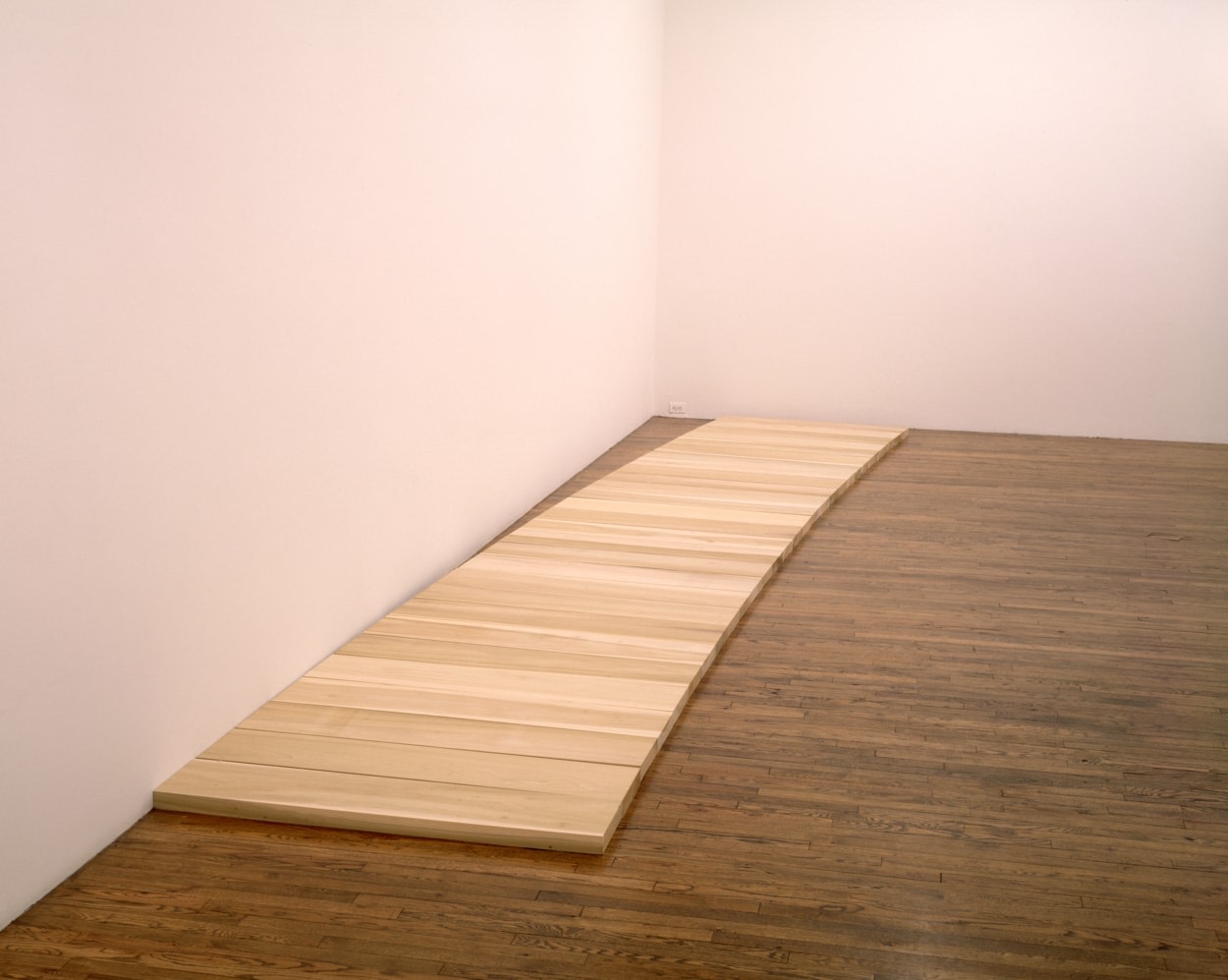 Carl Andre &quot;Angellip&quot; 1995 Poplar, 28 units 2 x 285 x 70 1/2&quot; overall