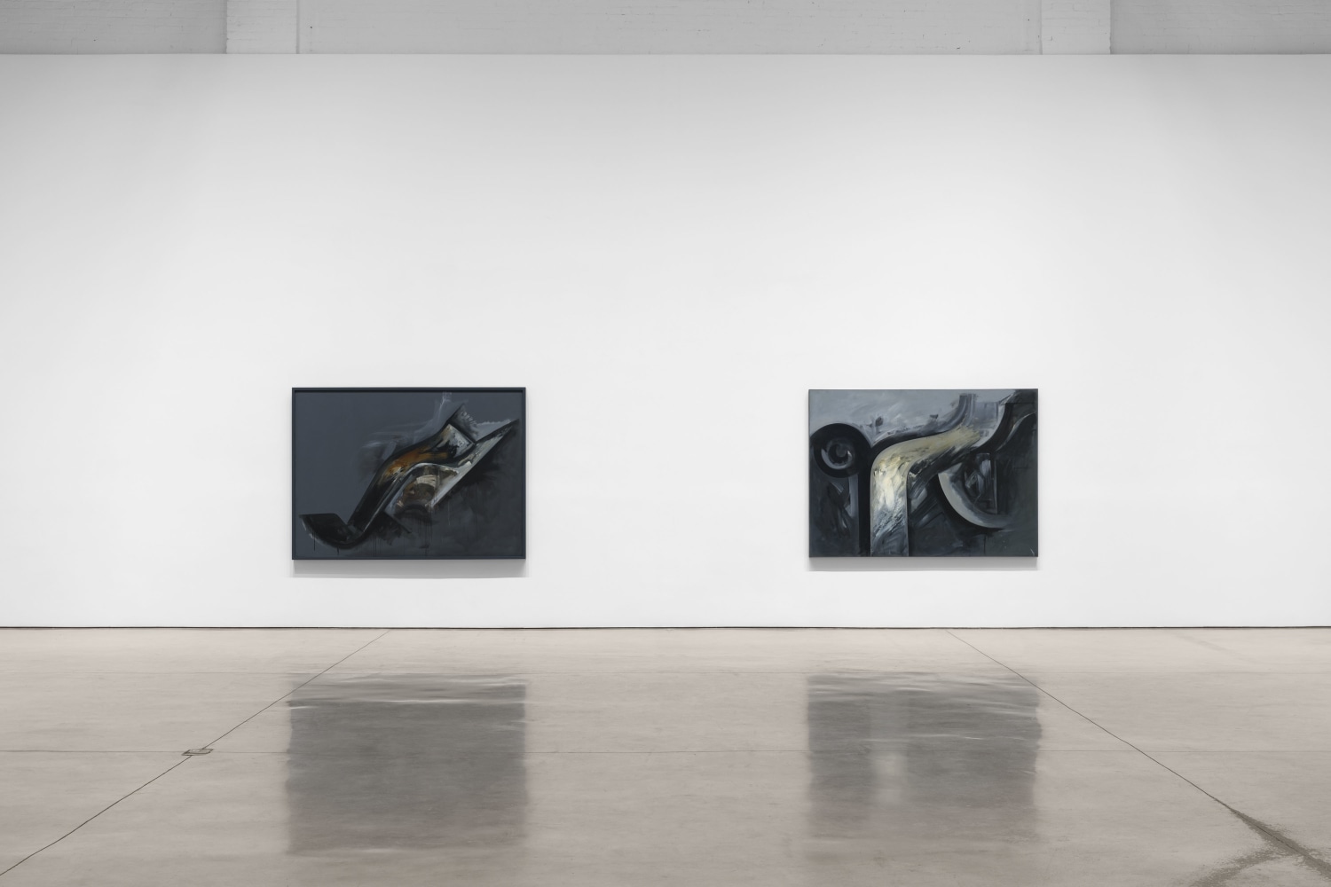 Installation view, Garnets on the Boulder, Jay DeFeo Paintings of the 1980s, Paula Cooper Gallery, New York, October 30 - December 13, 2025. © 2025 The Jay DeFeo Foundation/Artists Rights Society (ARS), New York. Courtesy Paula Cooper Gallery, New York. Photo: Steven Probert.