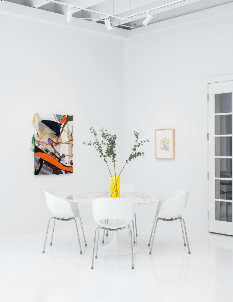 Installation view, FOUR PLAY: Eric N. Mack, Cynthia Hawkins, Alan Shields, Sol LeWitt, Paula Cooper Gallery, West Palm Beach, Florida, February 1 – March 2, 2025. Photo: Oriol Tarridas.