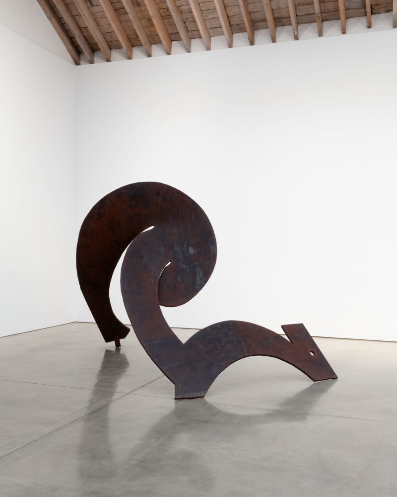 Post-Matisse Pullout, (detail), 2016 steel 8 x 9 x 12 ft (243.8 x 274.3 x 365.8 cm)