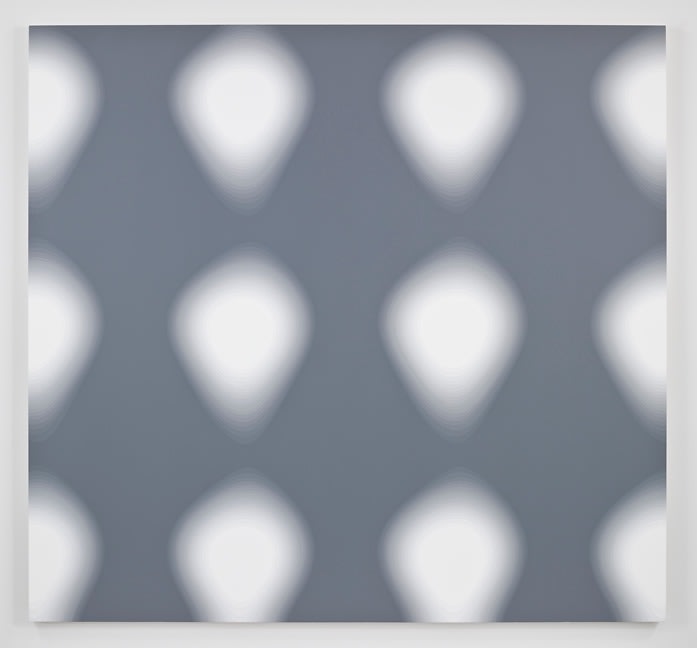 Wayne Gonzales "Untitled" 2009 Acrylic on canvas 84 x 90 in.