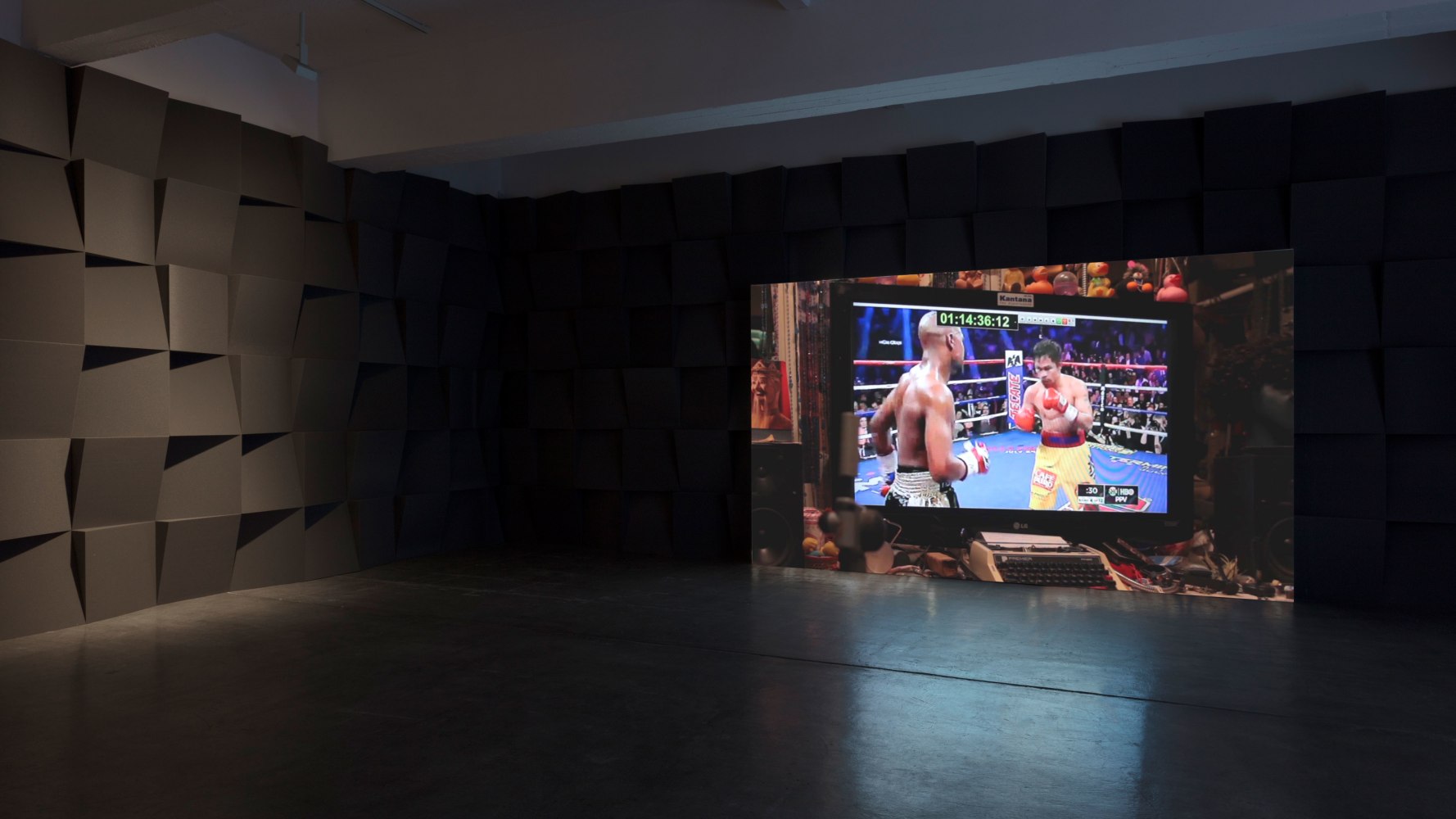 Installation view, Paul Pfeiffer, October 13 – December 17, 2016