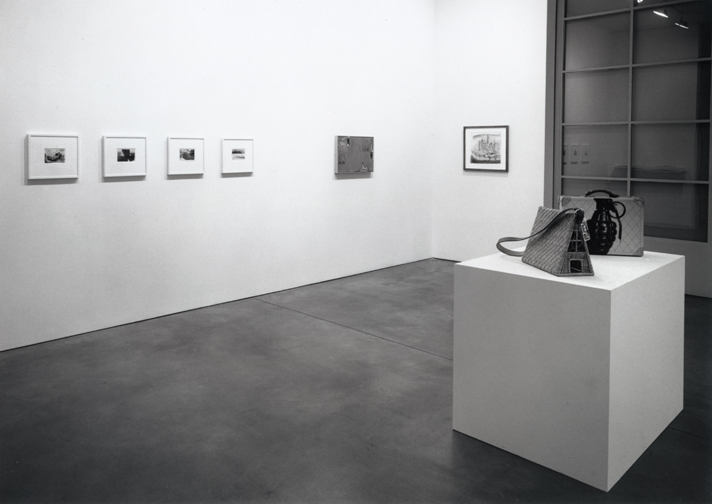 Installation view, Travel and Leisure, Paula Cooper Gallery, 534 W 21st Street, New York. May 2 - June 26, 1998. Photo: Adam Reich.
