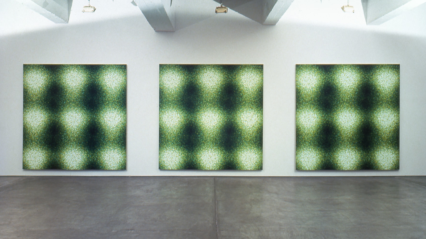 Installation view, Wayne Gonzales, Paula Cooper Gallery, 521 W 21st Street, New York. April 24 - June 6, 2003. © Wayne Gonzales. Courtesy Paula Cooper Gallery, New York.