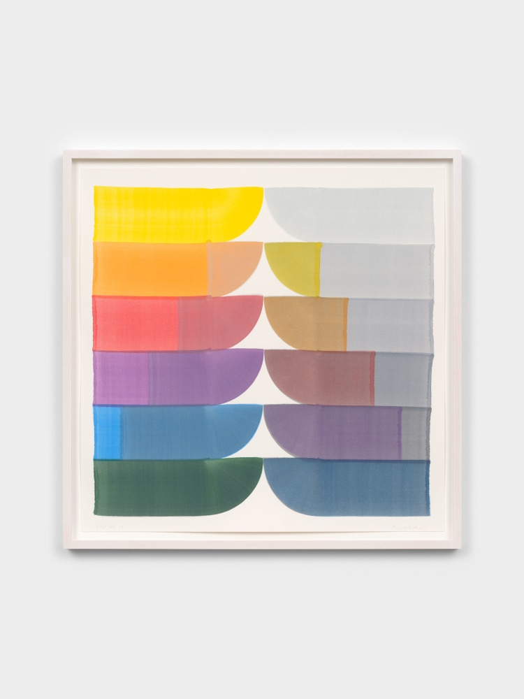 Dan Walsh LHP-WC 19, 2024 watercolor on Lana hot press paper 26 x 26 in. (66 x 66 cm) frame: 28 3/8 x 28 3/8 x 1 3/4 in. (72.1 x 72.1 x 4.4 cm)