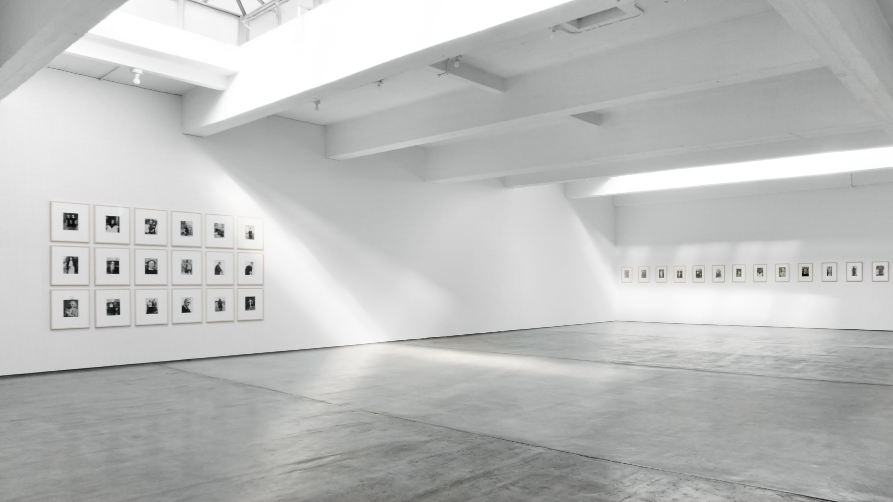 Installation view, Sherrie Levine / August Sander, February 16 – March 16, 2013