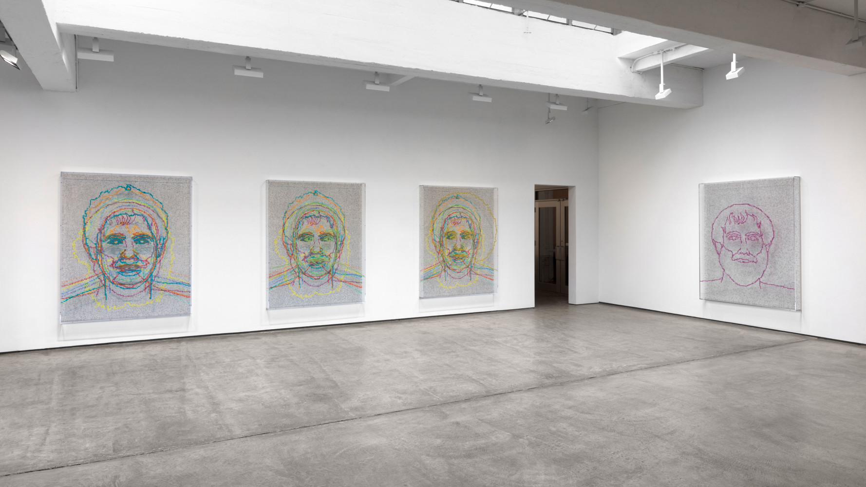 Installation view, Charles Gaines, May 3 – June 23, 2018
