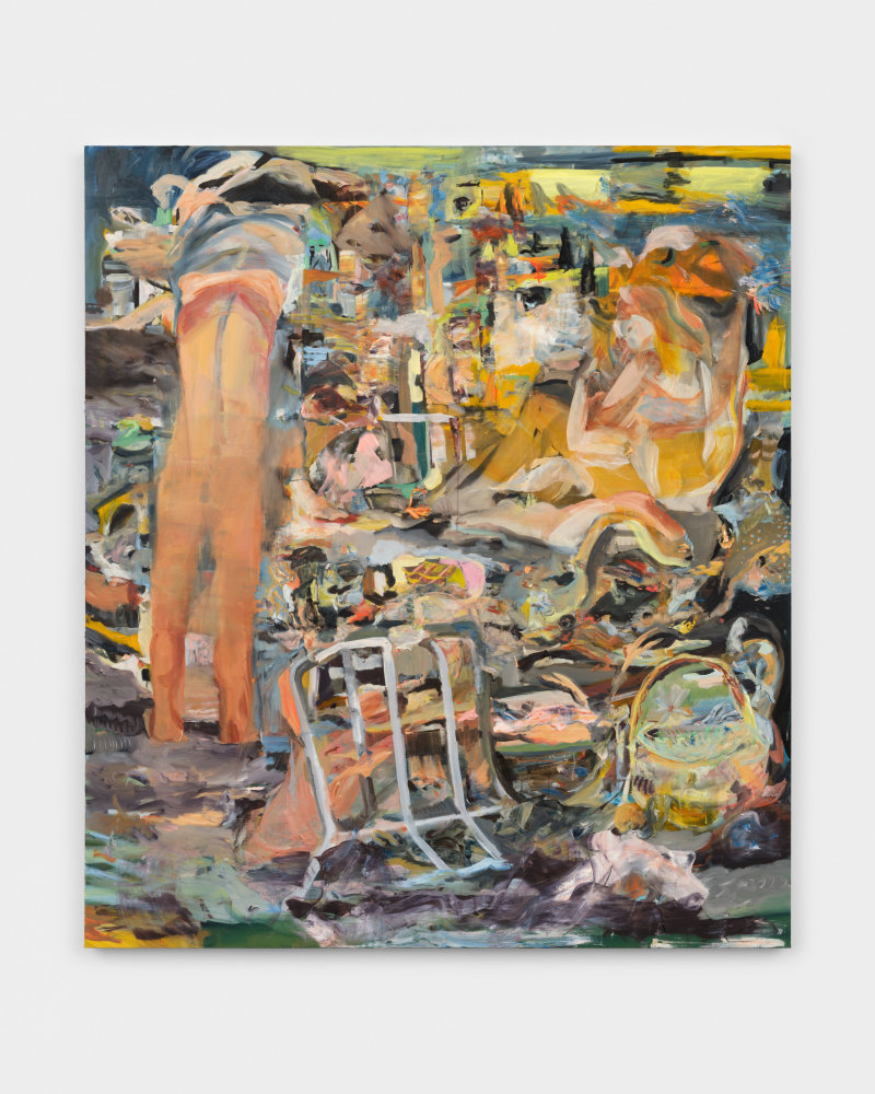 Cecily Brown
Palm Beach Blues, 2023
oil on linen
67 x 59 in. (170.2 x 149.9 cm)