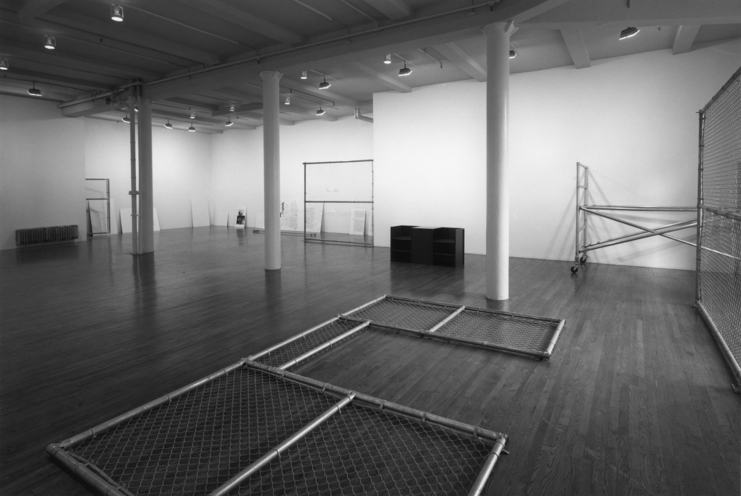 Installation view, Group Show Exhibition, Paula Cooper Gallery, 155 Wooster Street, New York, December 5 - January 16, 1993. Photo: Geoffrey Clements.