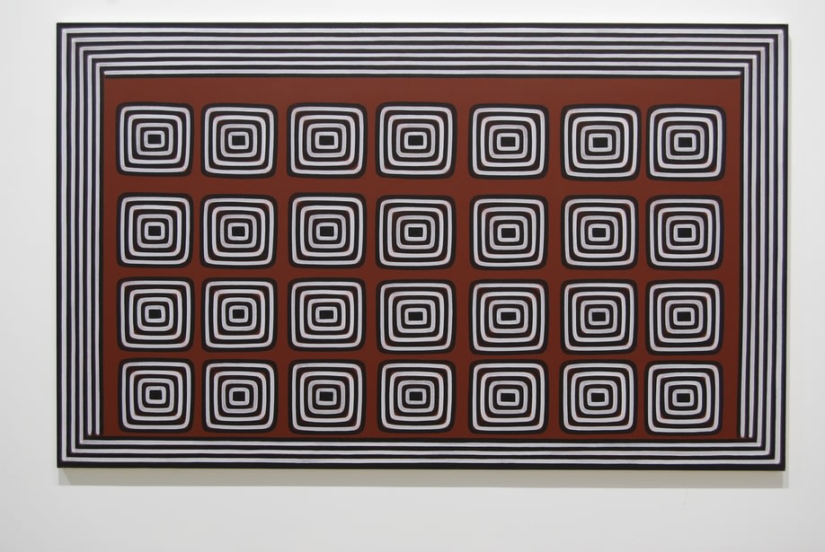 Dan Walsh "Auditorium" 2008 Acrylic on canvas 55 x 90 in.