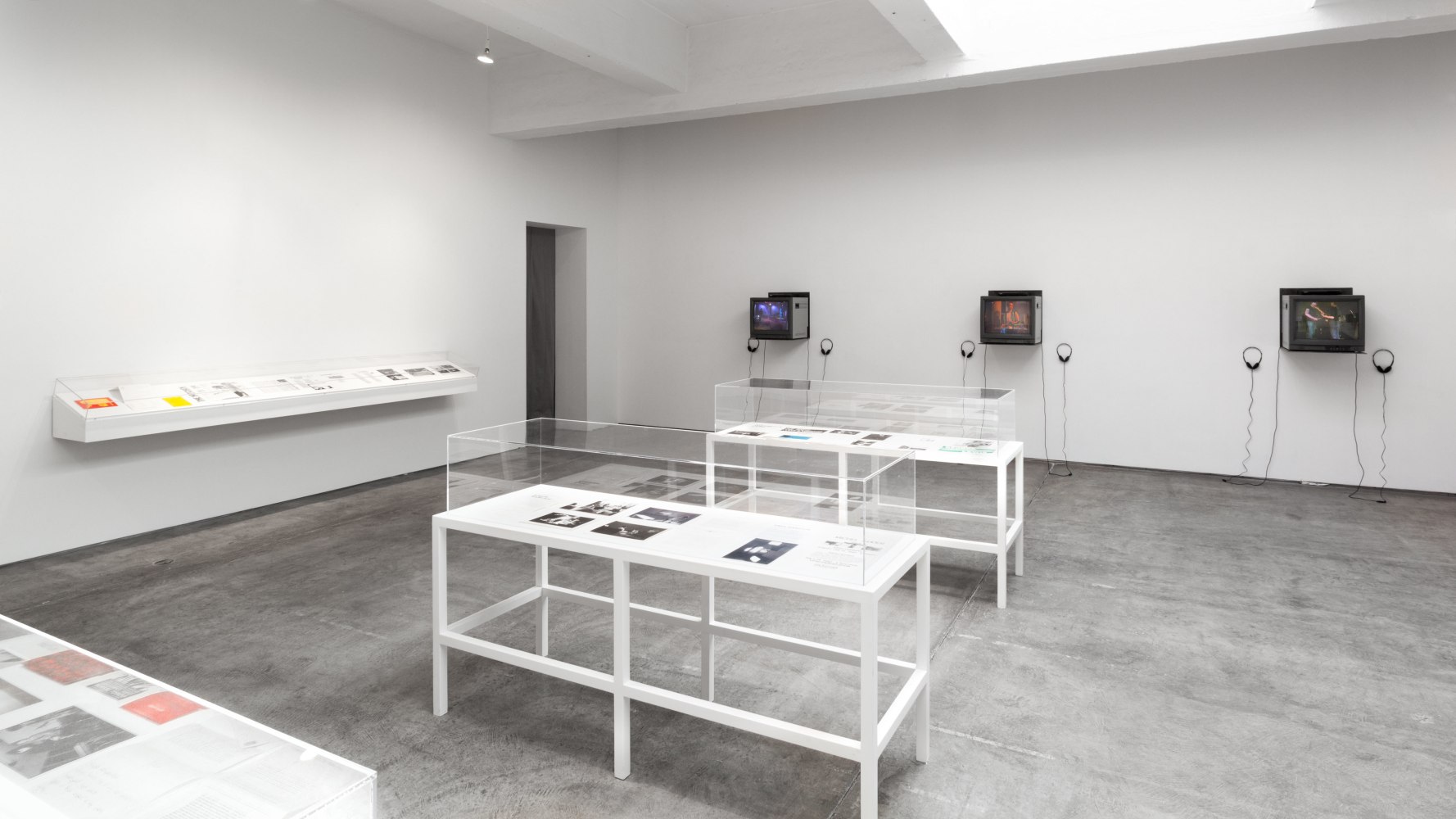 Installation view, Two Moon July: Film and Video from The Kitchen’s Archive, January 15 – February 12, 2014