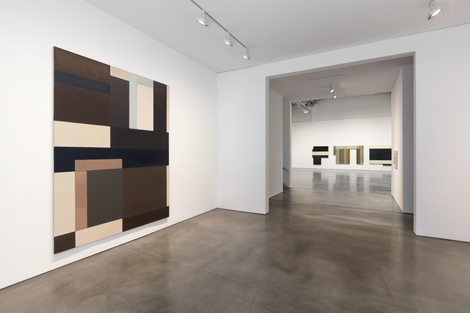 Installation view, David Novros, April 27 – June 30, 2017