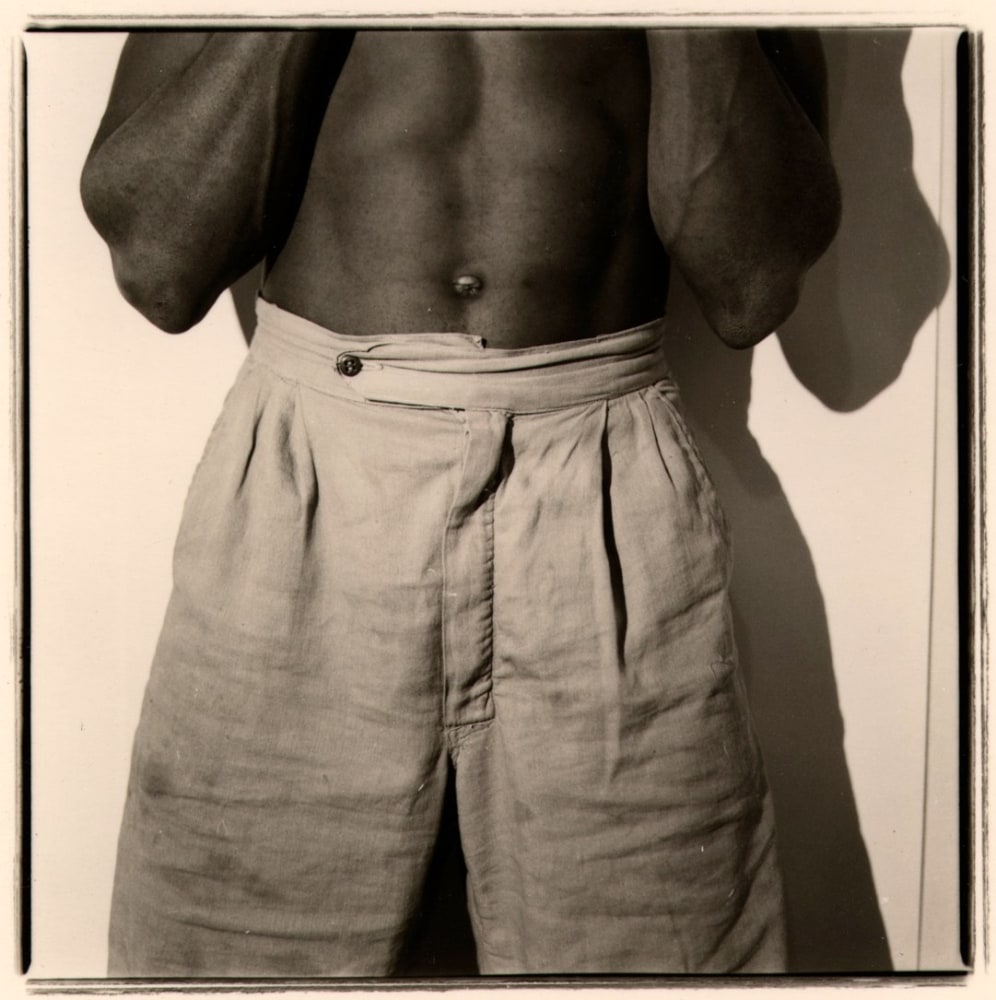 Arnie Zane "Untitled (Bill)" 1974 Gelatin silver print 13 1/2 x 10 1/2 in.
