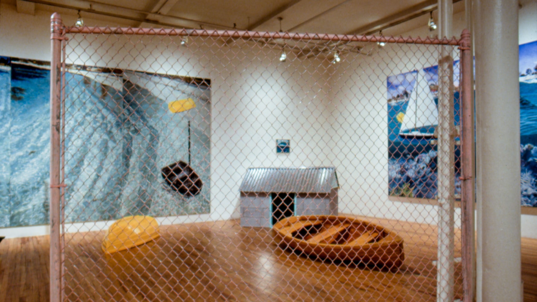 Installation view, Jennifer Bartlett, Paula Cooper Gallery, 155 Wooster Street, New York, April 4 - 27, 1985. © Jennifer Bartlett. Courtesy Paula Cooper Gallery, New York, Marianne Boesky Gallery, New York, and The Jennifer Bartlett 2013 Trust. Photo: Geoffrey Clements.