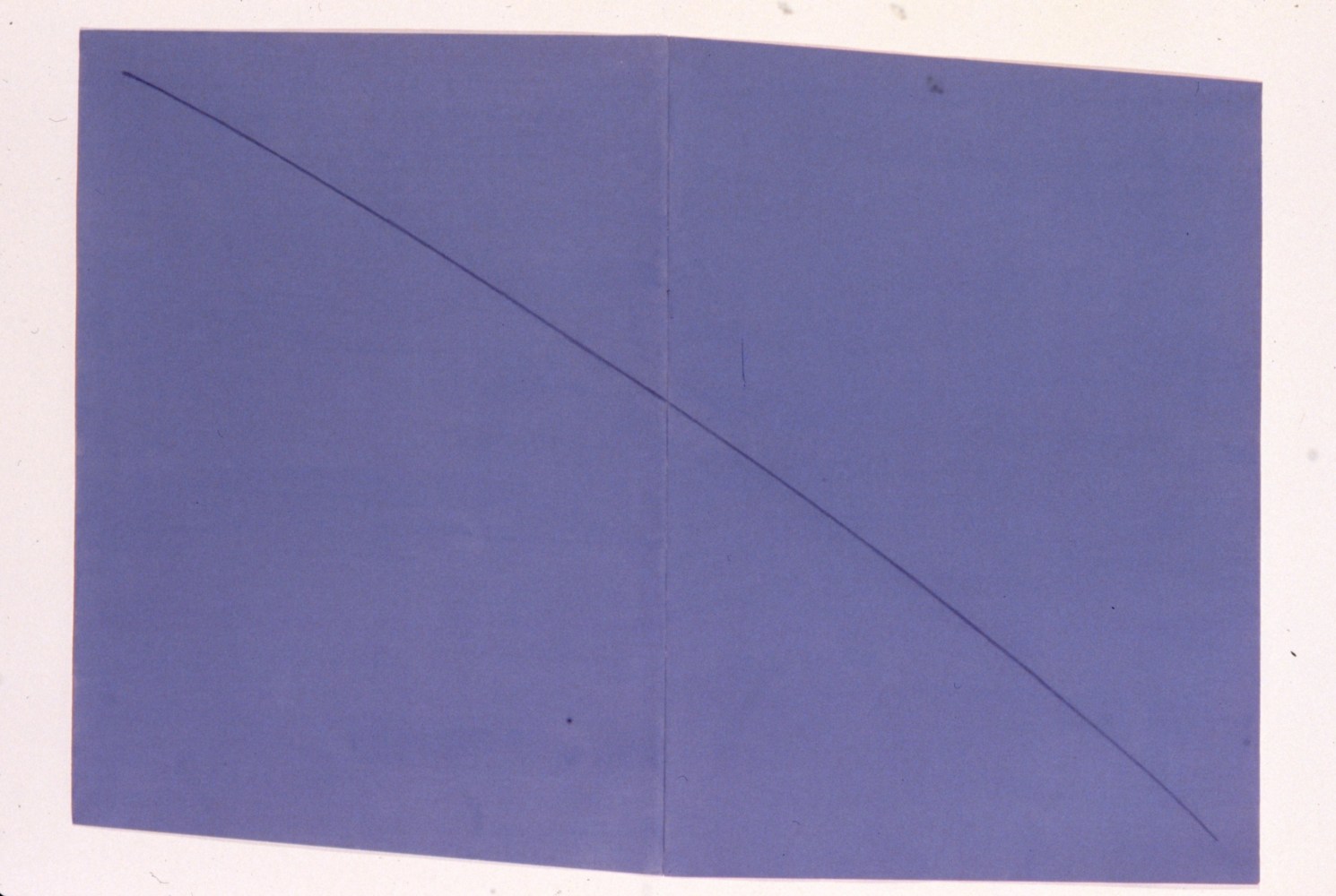 Robert Mangold &quot;Tilted Gray Ellipse/Brown Frame&quot; 1990 Acrylic and pencil on canvas panel 1: 78&quot; x 74 1/2&quot; panel 2: 78 7/8&quot; x 68 1/4&quot; overall: 78 7/8&quot; x 142 3/4&quot;