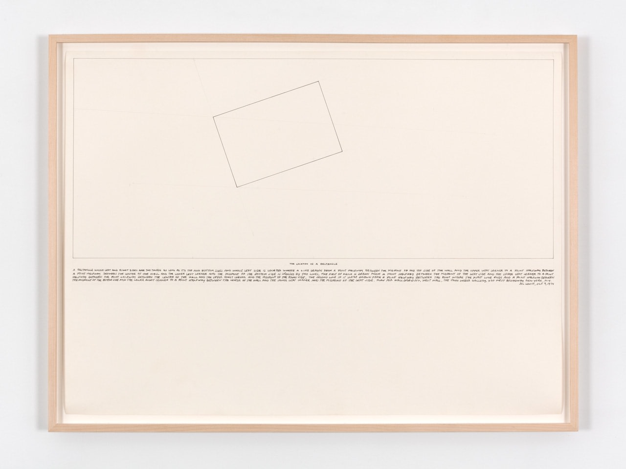 Sol LeWitt - Structures - Exhibitions - Paula Cooper Gallery