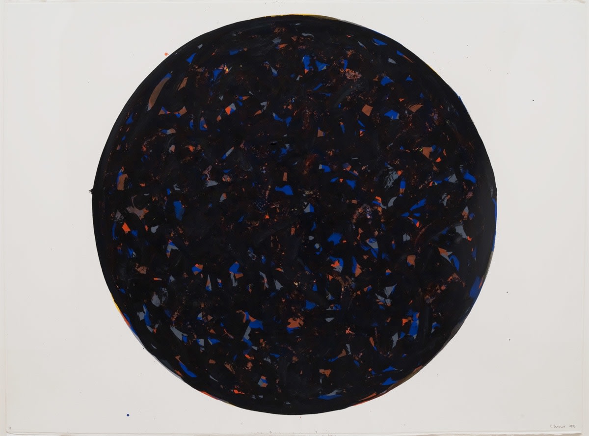Sol LeWitt "Circle" 1993 Gouache on paper 22 1/2 x 29 7/8 in.