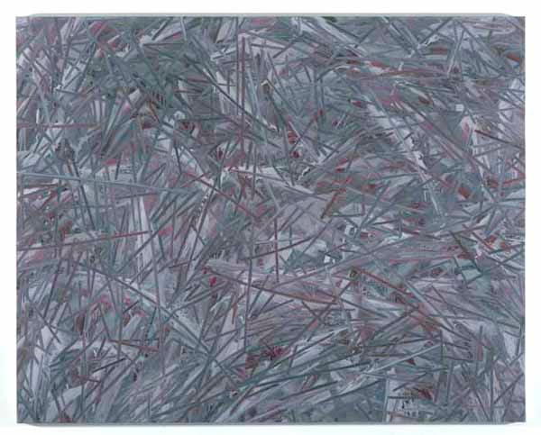 Julian Lethbridge "Untitled" 2003 Oil on linen 68 x 85 in.