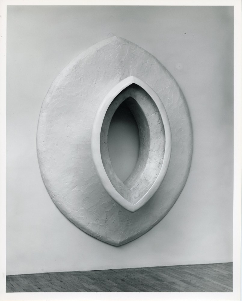 Robert Gober &quot;Two Bent Sinks&quot; 1985 Plaster, wood, steel, wire lath, semi-gloss enamel, and latex paint 96 1/4 x 75 x 26 in