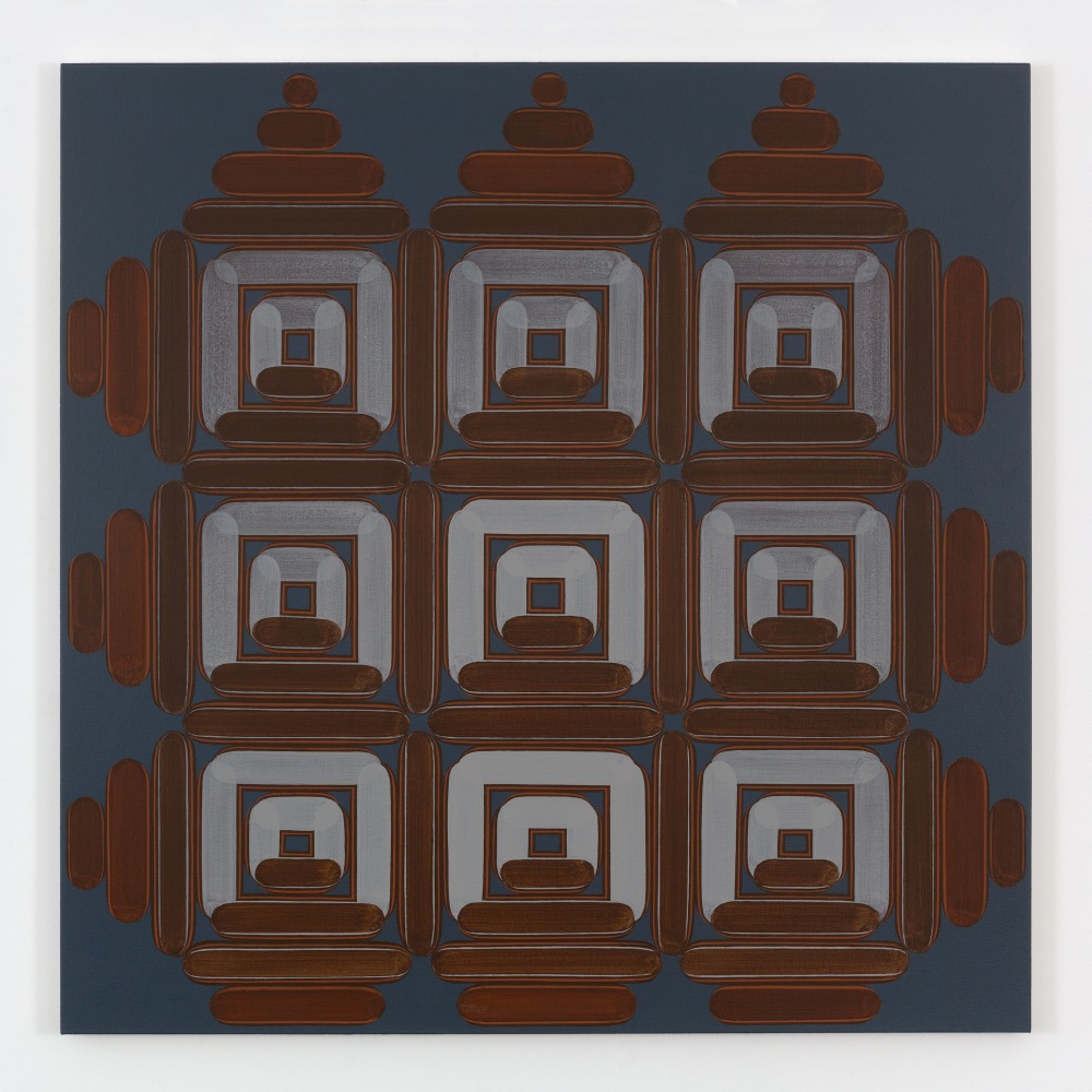 Dan Walsh Lodge, 2013 acrylic on canvas 55 x 55 in. (139.7 x 139.7 cm)