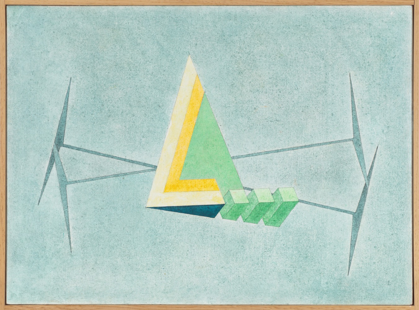 Leonard Contino Pleasant Life, 2012 acrylic on canvas 22 x 30 in. (55.9 x 76.2 cm)