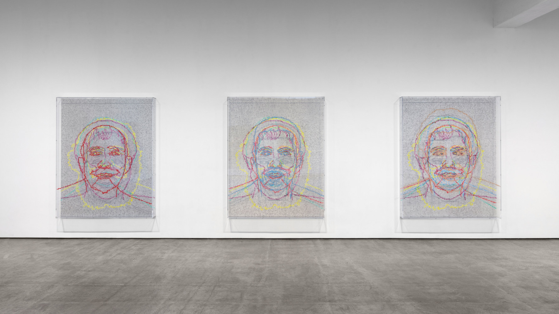 Installation view, Charles Gaines, May 3 – June 23, 2018
