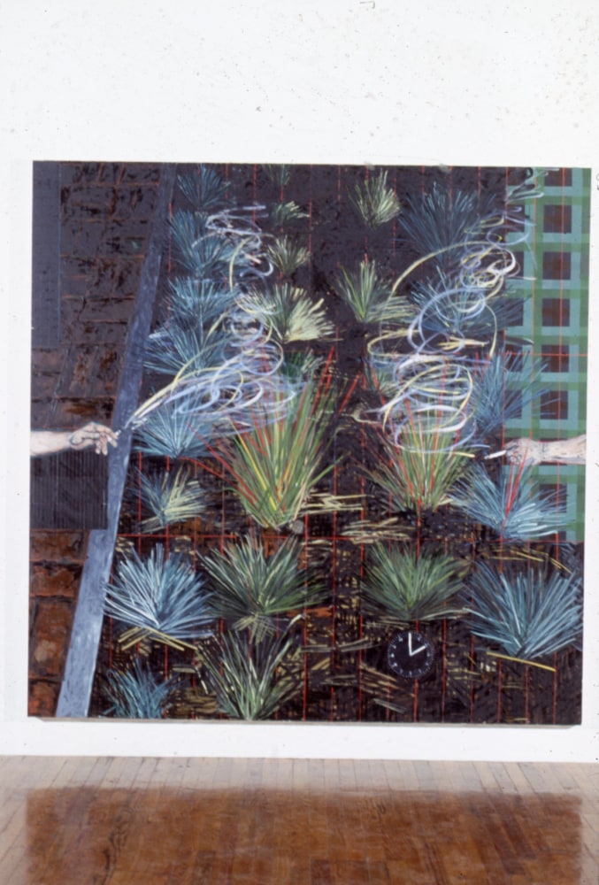 Jennifer Bartlett &quot;Two A.M.&quot; 1991-92 Oil on canvas 7' x 7'