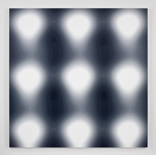 Wayne Gonzales "Untitled" 2009 Acrylic on canvas 84 x 84 in.