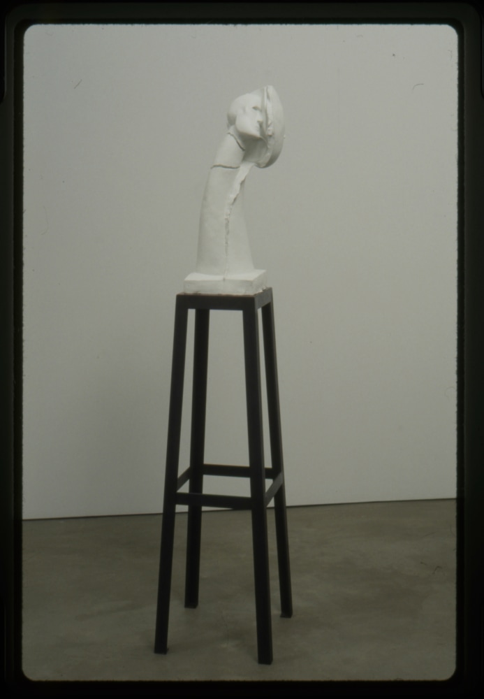 Jonathan Borofsky &quot;4 Shapes Coming Together Dreams&quot; 1995 Fiberglass and aluminum 88 x 89 x 11&quot;