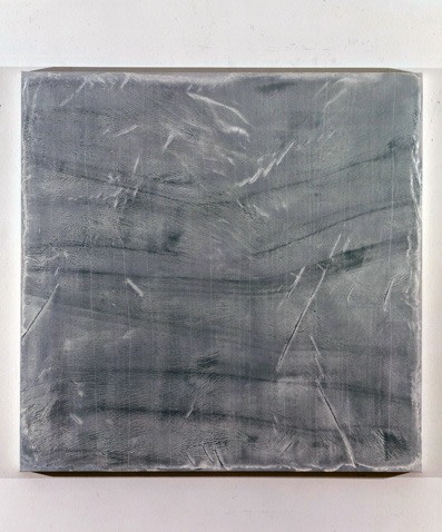Rudolf Stingel "Untitled" 1994 Oil and enamel on canvas 60" x 60"