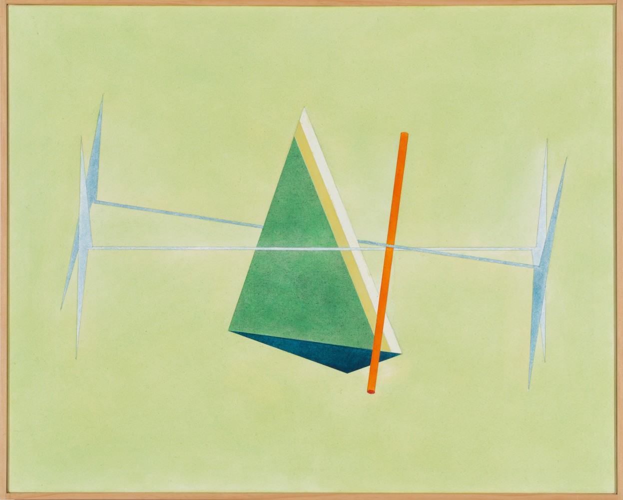 Leonard Contino Untitled [3], 1981 acrylic on canvas 32 x 40 in. (81.3 x 101.6 cm)
