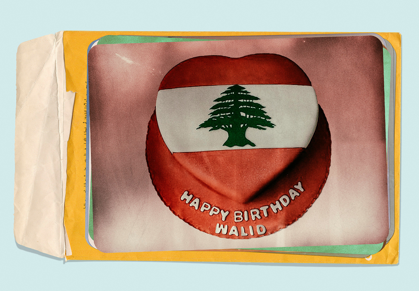 Walid Raad/The Atlas Group
Festival of Gratitude: Walid, 2003/printed 2021
inkjet print on Luster Paper Epsom Premium
print: 15 1/2 x 22 1/2 in. (39.4 x 57.2 cm)
frame: 16 3/4 x 23 3/4 x 1 1/2 in. (42.5 x 60.3 x 3.8 cm)