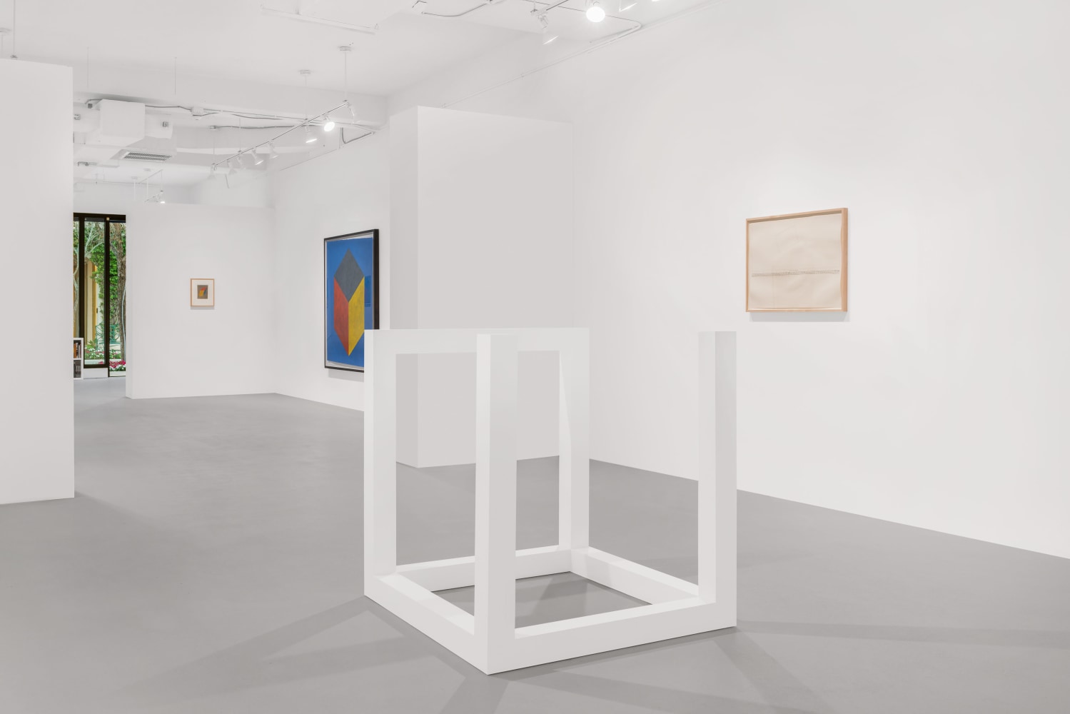 Installation view, Sol LeWitt, Cubic Forms, January 16 – February 7, 2021