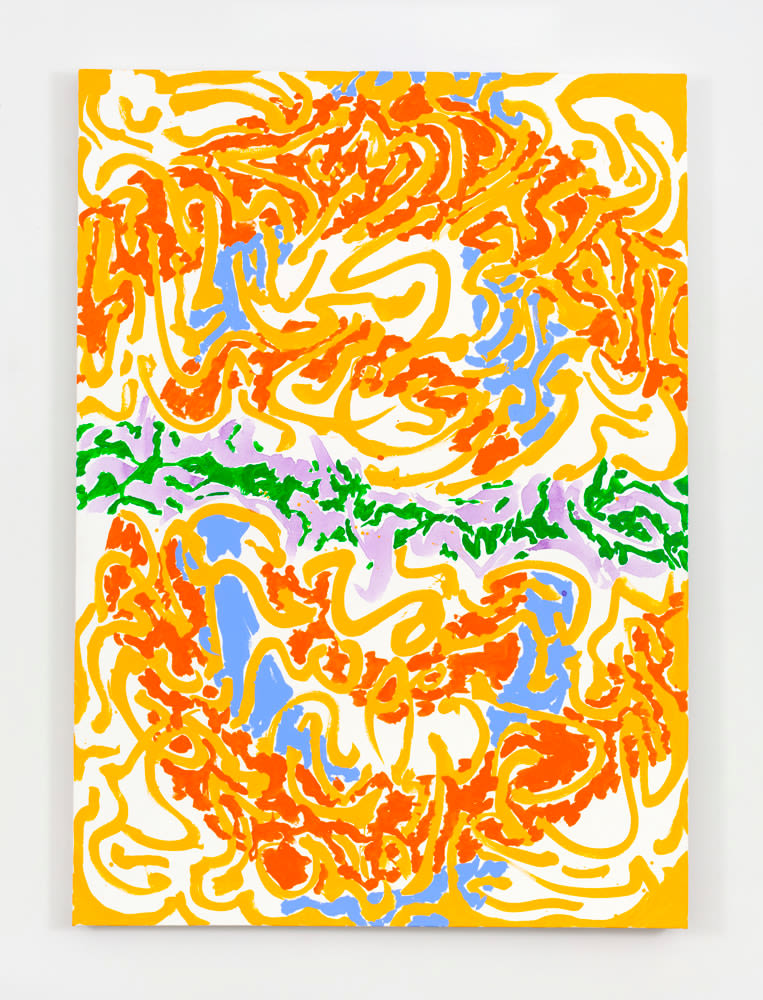 Mark Di Suvero &quot;Untitled&quot; 1959-1960 Pen and ink, watercolor on paper 13 1/4&quot; x 10&quot;