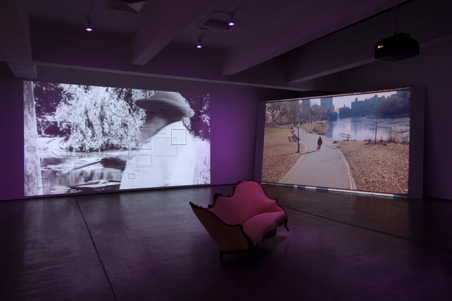 Installation view, Ja'Tovia Gary, flesh that needs to be loved, February 15 – August 17, 2020