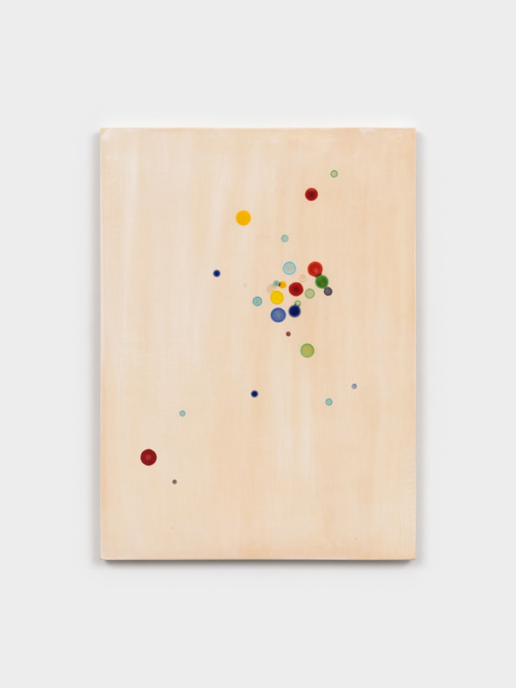 Tetsuya Yamada, Dust after the Rain #10, 2021, clay, ceramic glaze, glass beads, 18 3/8 x 13 3/8 in. © Tetsuya Yamada. Courtesy  Paula Cooper Gallery, New York. Photo: Steven Probert
