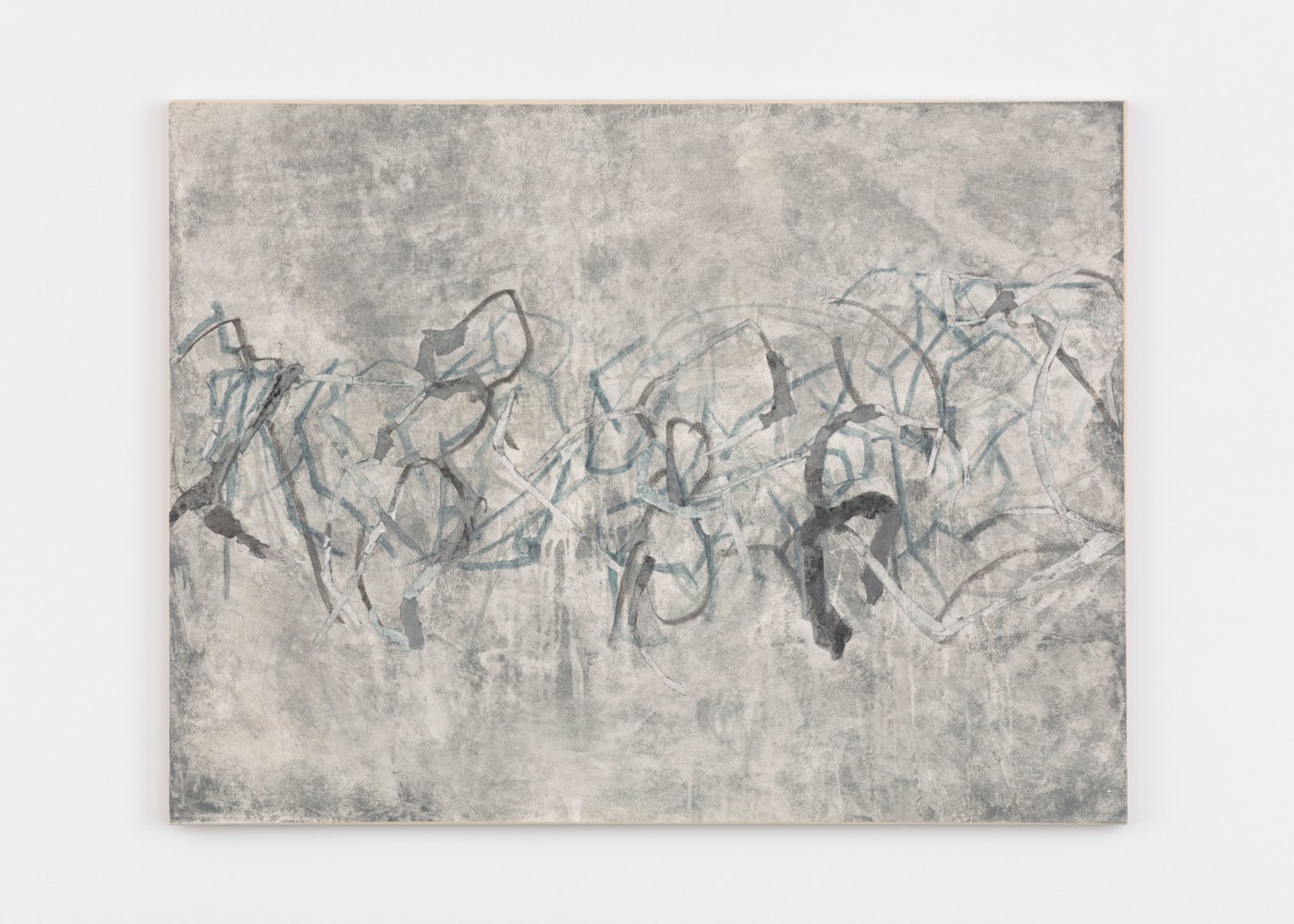 Beatrice Caracciolo Tearing Apart 1, 2020 pigment, water soluble chalk, graphite, gouache and collage on paper, mounted on canvas