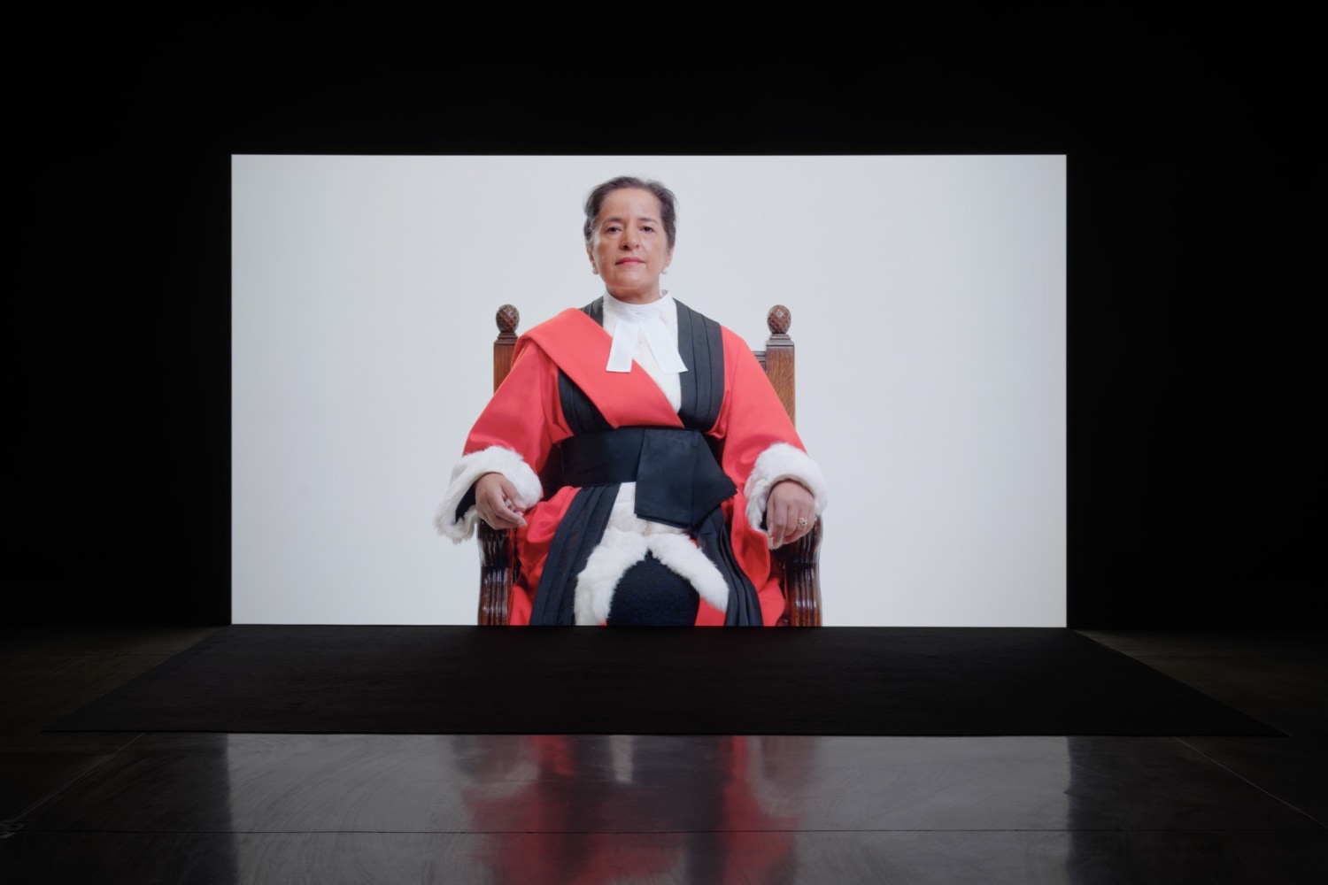 Installation view, Carey Young: Appearance, Paula Cooper Gallery, New York, January 11 – February 17, 2024.