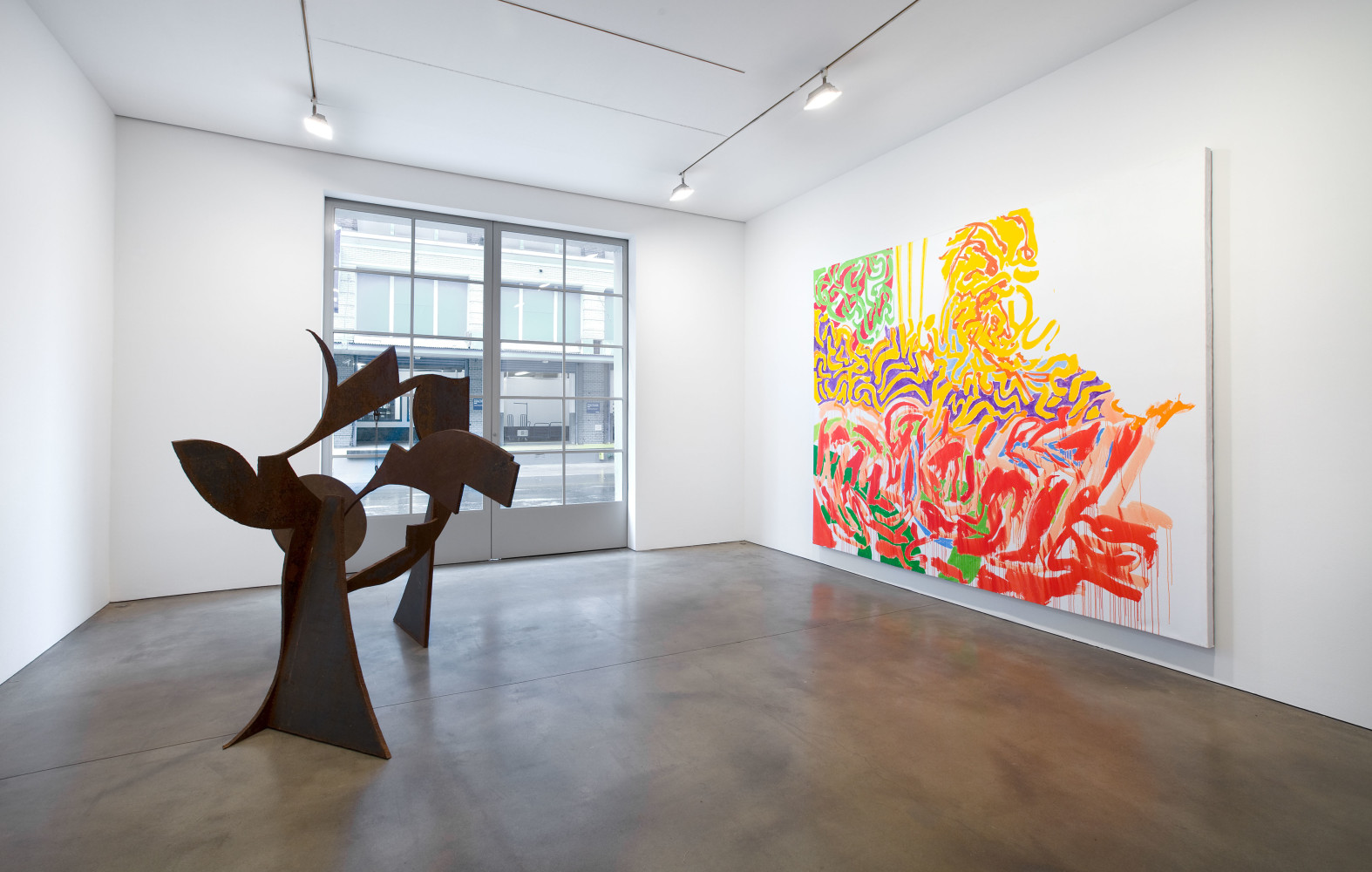 Installation view, Mark di Suvero, November 22, 2011 – January 21, 2012